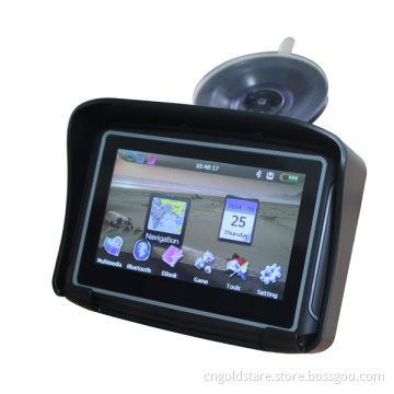 Endurable Touch-Screen Built-in Rechargeable Li-Battery Mortorcycle GPS Tracker /Mortorcycle GPS Navigator